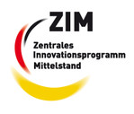 Het logo van de ZIM (Zentrales Innovationsprogramm Mittelstand)